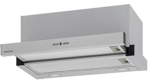 Встраиваемая вытяжка KRONA KAMILLA T POWER 600 Inox в Тюмени (preview 1)