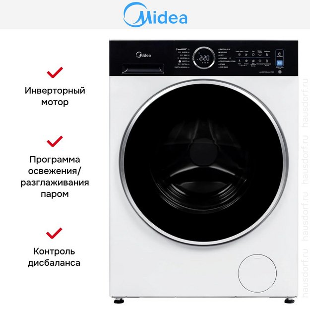 Стиральная машина Midea MF205W80WB/W-RU в Тюмени (preview 10)