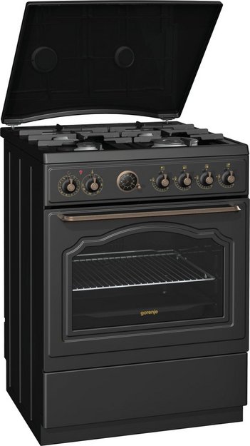 Комбинированная плита Gorenje K67CLB в Тюмени (preview 1)