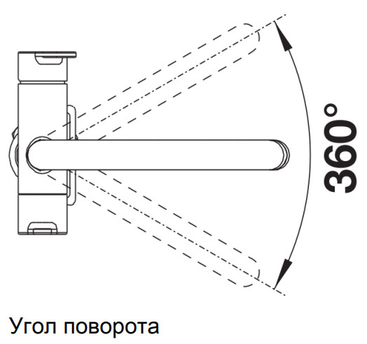 Смеситель Blanco TRIMA нержавеющая сталь 525820 в Тюмени (preview 6)