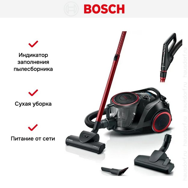 Пылесос Bosch BGS41POW1 в Тюмени (preview 8)