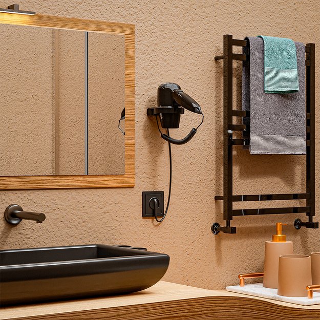 Настенный фен Meyvel MF3-1300 (Black) в Тюмени (preview 2)