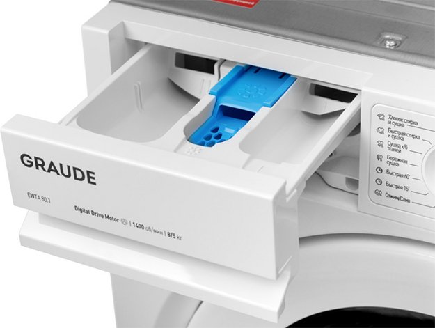 Встраиваемая стирально-сушильная машина Graude EWTA 80.1 в Тюмени (preview 5)