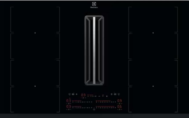 Варочная панель с вытяжкой Electrolux KCC85450 в Тюмени (preview 1)