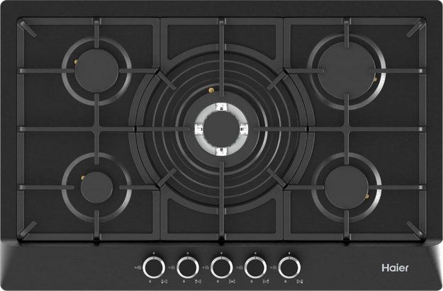Газовая варочная панель Haier HHX-M75CWBX в Тюмени (preview 1)