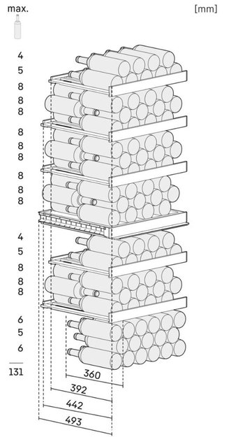 Винный шкаф Liebherr WPbsi 5052 Vinidor в Тюмени (preview 9)
