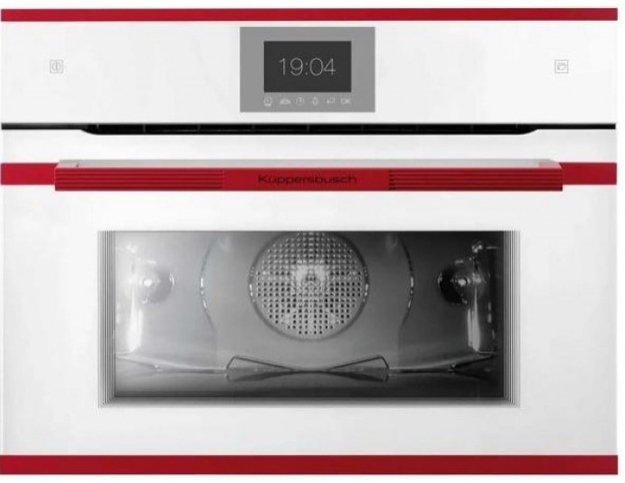 Компактный духовой шкаф с паром Kuppersbusch CBD 6550.0 W8 Hot Chili в Тюмени (preview 1)