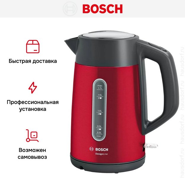 Чайник Bosch TWK4P434 в Тюмени (preview 10)