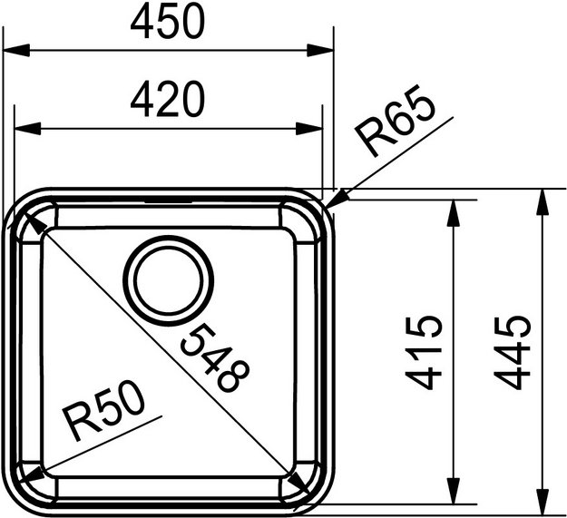 Мойка Franke BCX 110-42 сталь в Тюмени (preview 5)