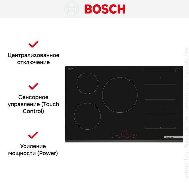 Индукционная варочная панель Bosch PXV831HC1E в Тюмени (preview 7)