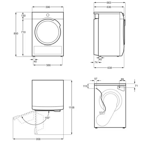 Сушильная машина AEG TR8384E в Тюмени (preview 8)