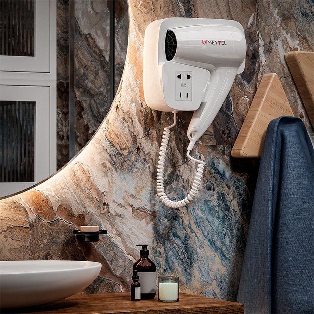 Настенный фен Meyvel MF4S-1300 (White) в Тюмени (preview 2)