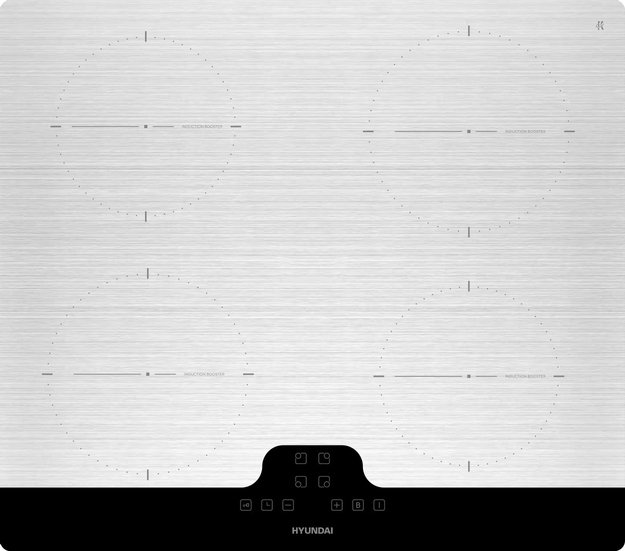 Индукционная варочная панель Hyundai HHI 6772 GR в Тюмени (preview 2)