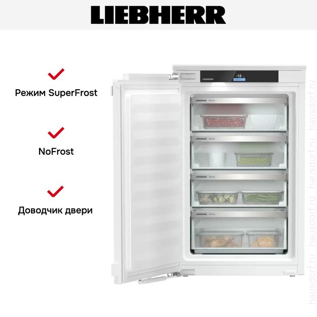Встраиваемая морозильная камера Liebherr SIFNci 3954 в Тюмени (preview 4)