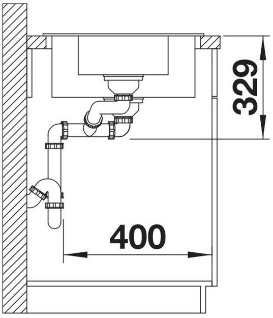 Мойка BLANCO LEGRA 6 S Silgranit черный в Тюмени (preview 5)