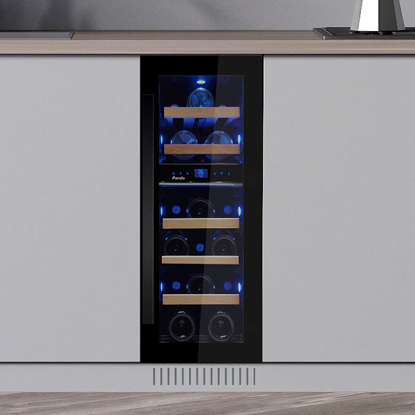 Винный шкаф Pando PVMB 30-16CRR W в Тюмени (preview 1)