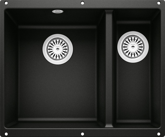 Мойка Blanco ROTAN 340/160-U Silgranit черный в Тюмени (preview 1)