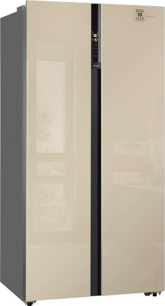 Отдельностоящий холодильник с инвертором Weissgauff WSBS 600 BeG NoFrost Inverter в Тюмени (preview 7)
