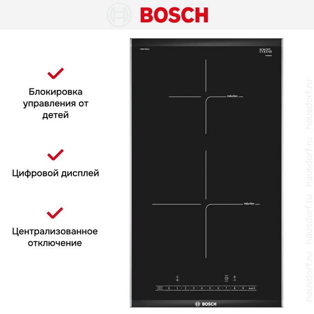 Варочная панель Bosch PIB375FB1E в Тюмени (preview 5)