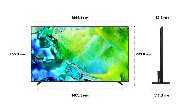 Телевизор Samsung QE75QN80HAUXPY 75" (191 см) 2026 в Тюмени (preview 8)