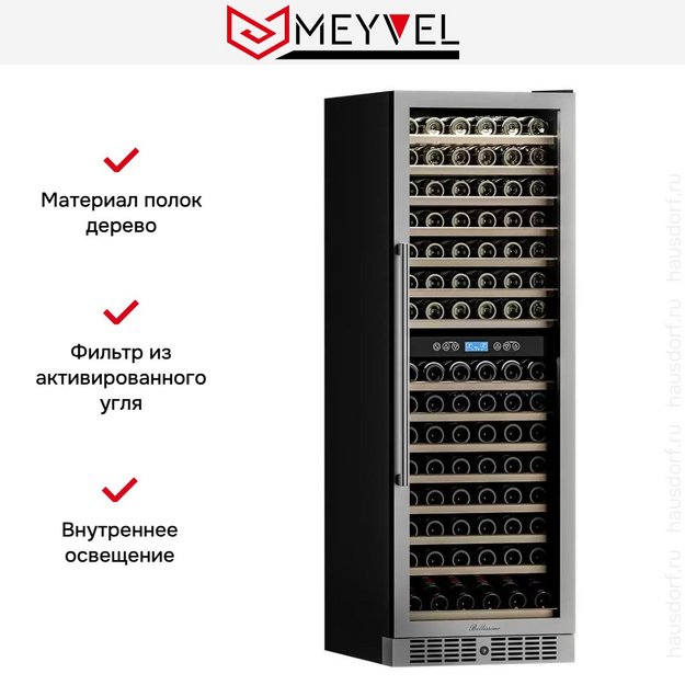 Винный шкаф Meyvel MV160-KST2 в Тюмени (preview 8)