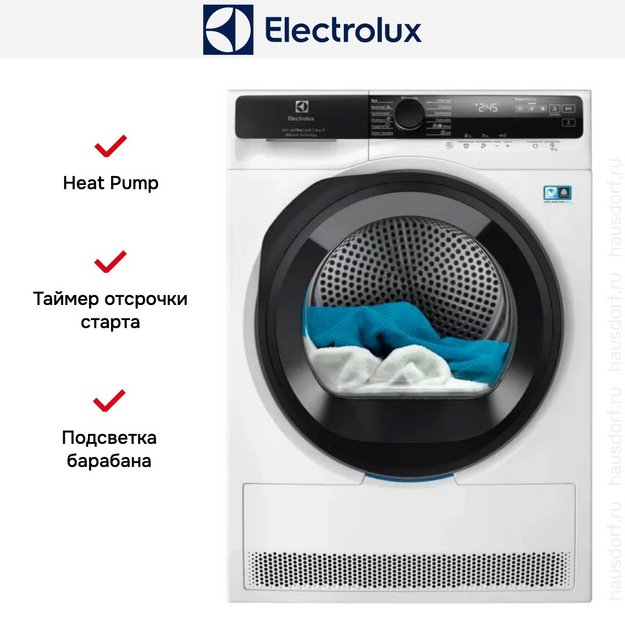 Сушильная машина Electrolux EW8D595MCE в Тюмени (preview 2)