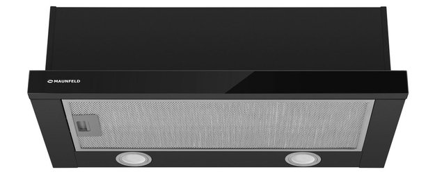 Встраиваемая кухонная вытяжка MAUNFELD VS Light Glass 60 черное стекло в Тюмени (preview 3)