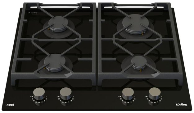 Газовая стеклянная варочная панель Korting HGG 6985 CN FLC в Тюмени (preview 2)