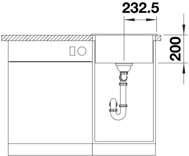 Мойка BLANCO NAYA 45 Silgranit белый в Тюмени (preview 8)