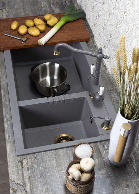 Мойка Omoikiri TEDORI 86-2-LB-ES в Тюмени (preview 2)