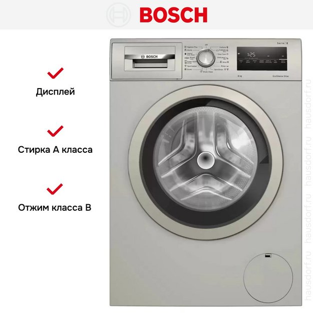 Стиральная машина Bosch WAN2420XME в Тюмени (preview 6)