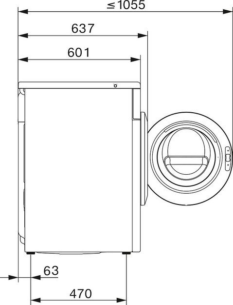 Стирально-сушильная машина Miele WTD160WCS на иностранном языке в Тюмени (preview 5)