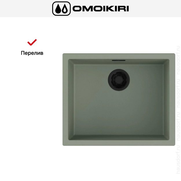 Мойка Omoikiri Yamakawa 55-U/I WG в Тюмени (preview 4)