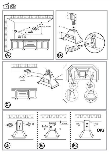 Вытяжка Elica CORALINE WH/A/60 FRASSINO в Тюмени (preview 6)