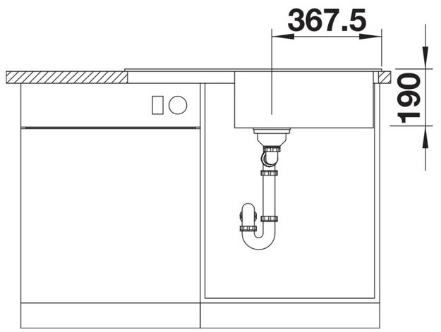 Мойка BLANCO LEGRA XL 6 S Silgranit черный в Тюмени (preview 7)