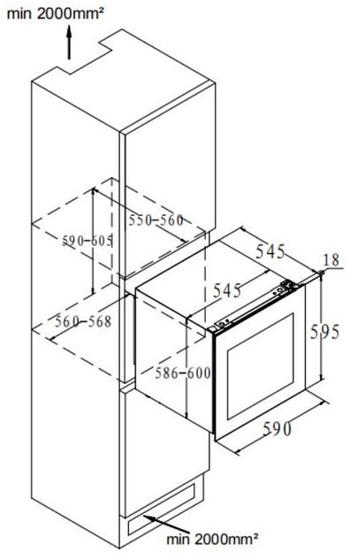 Встраиваемый винный шкаф Korting KFW 604 DB GXN в Тюмени (фото 3) Встраиваемый винный шкаф Korting KFW 604 DB GXN в Тюмени (preview 3)