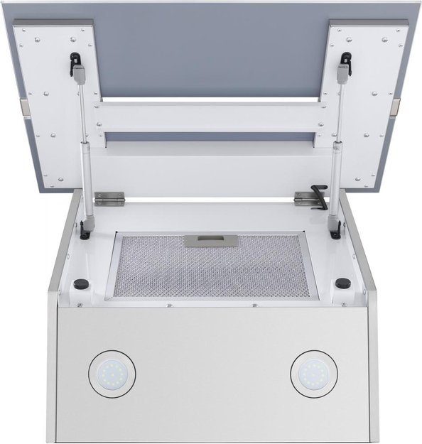 Кухонная вытяжка MAUNFELD Mersey 60 белый\вставка сатин в Тюмени (preview 8)