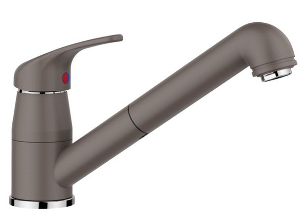 Смеситель Blanco DARAS-S 526936 Silgranit серый в Тюмени (preview 1)