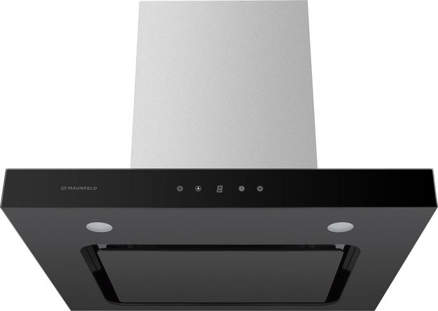Встраиваемая кухонная вытяжка MAUNFELD Norfolk 60 нержавеющая сталь\черное стекло в Тюмени (preview 14)