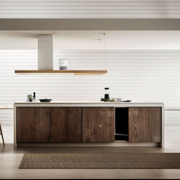 Вытяжка Elica Био Остров Белый и Дуб с аспирацией 120х53 (Bio Island WH/A/120X53 Rovere) в Тюмени (preview 8)