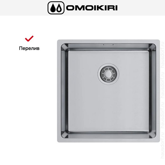Мойка Omoikiri Tadzava 44-U/I ULTRA 15 IN в Тюмени (preview 4)