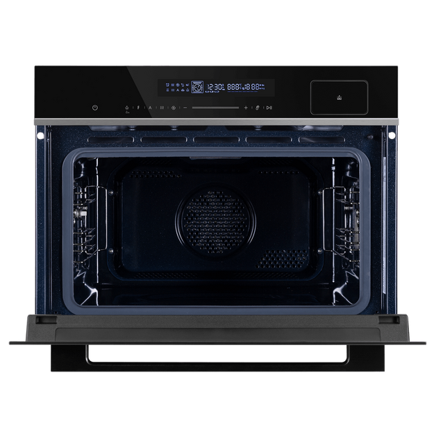 Компактный духовой шкаф с паром Maunfeld MCMO5016STGB в Тюмени (preview 3)