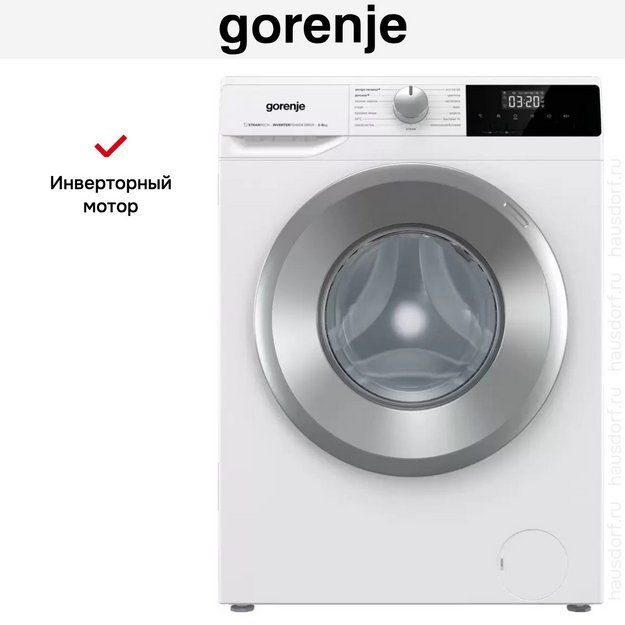 Стиральная машина Gorenje W2NHPI62SCS в Тюмени (preview 24)