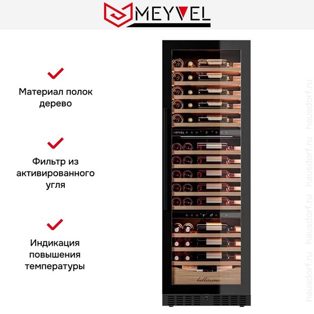 Винный шкаф Meyvel MV98-KBT3 Узкий (Slim) в Тюмени (preview 22)