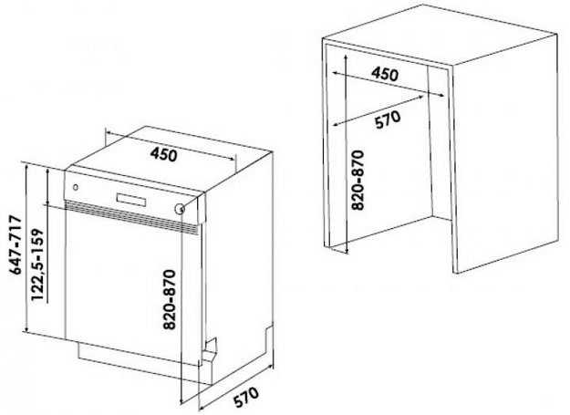 Встраиваемая посудомоечная машина Schaub Lorenz SLG VI4911 в Тюмени (preview 7)