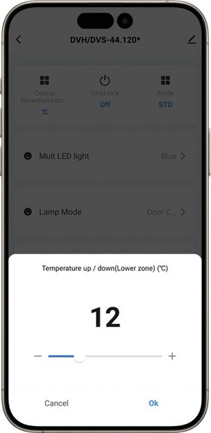 Винный шкаф Dunavox DVS-44.120DSS в Тюмени (preview 9)