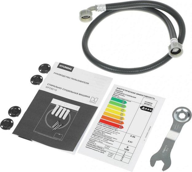 Стирально-сушильная машина Hyundai WFD8216 в Тюмени (preview 14)
