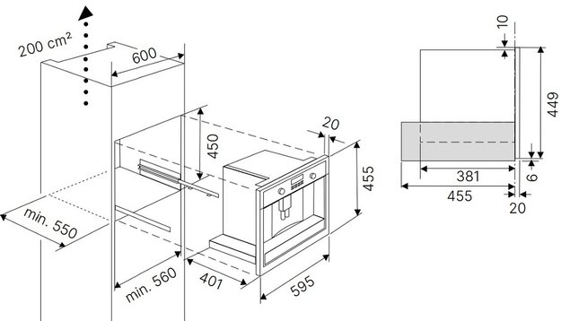 Встраиваемая кофемашина Kuppersbusch CKV 6800.0 S3 Silver Chrome в Тюмени (preview 4)