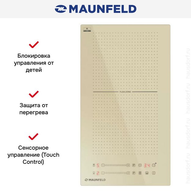 Индукционная варочная панель Maunfeld CVI292S2FBG в Тюмени (preview 8)