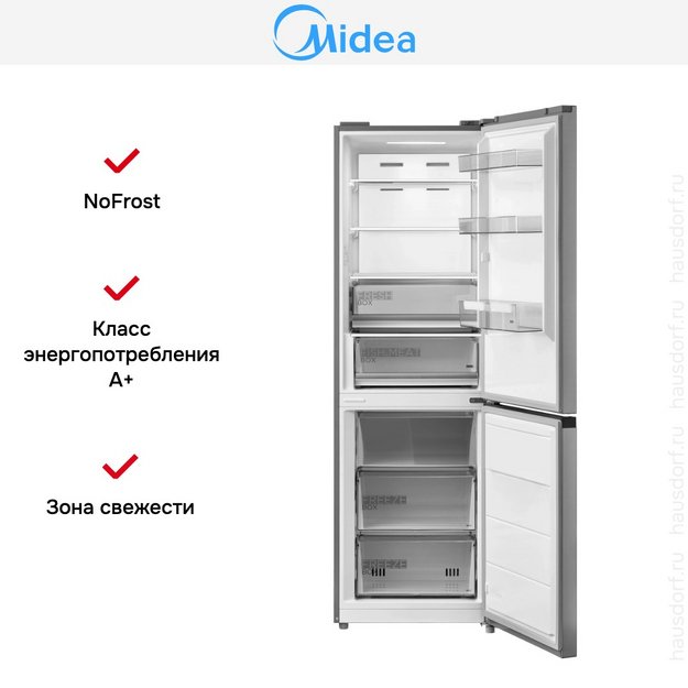 Холодильник Midea MDRB471MGF46O в Тюмени (preview 6)